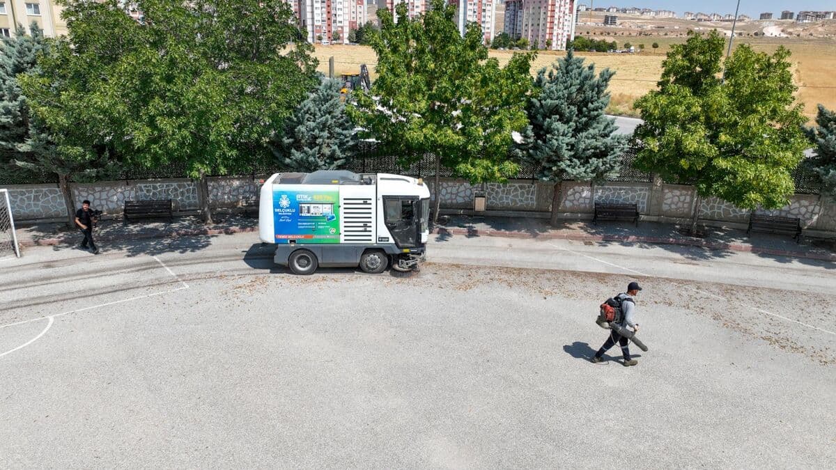 SELÇUKLU BELEDİYESİ OKULLARI YENİ DÖNEME HAZIRLIYOR
