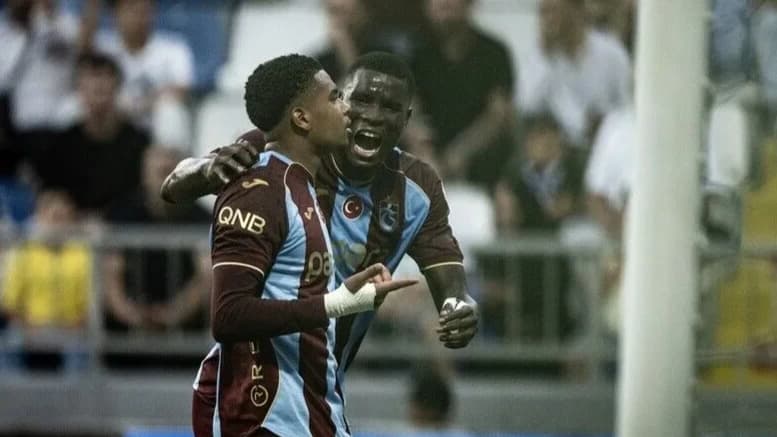 KASIMPAŞA-TRABZONSPOR MAÇININ İLK YARISI FIRTINA'NIN 1-0'LIK ÜSTÜNLÜĞÜ İLE SONUÇLANDI