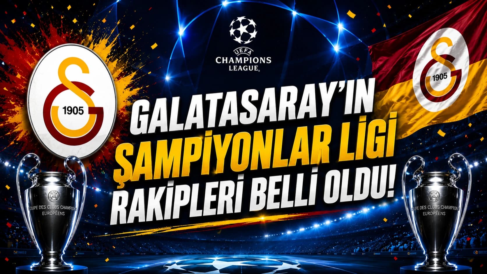 Galatasaray'ın Devler Ligi'ndeki rakipleri belli oldu