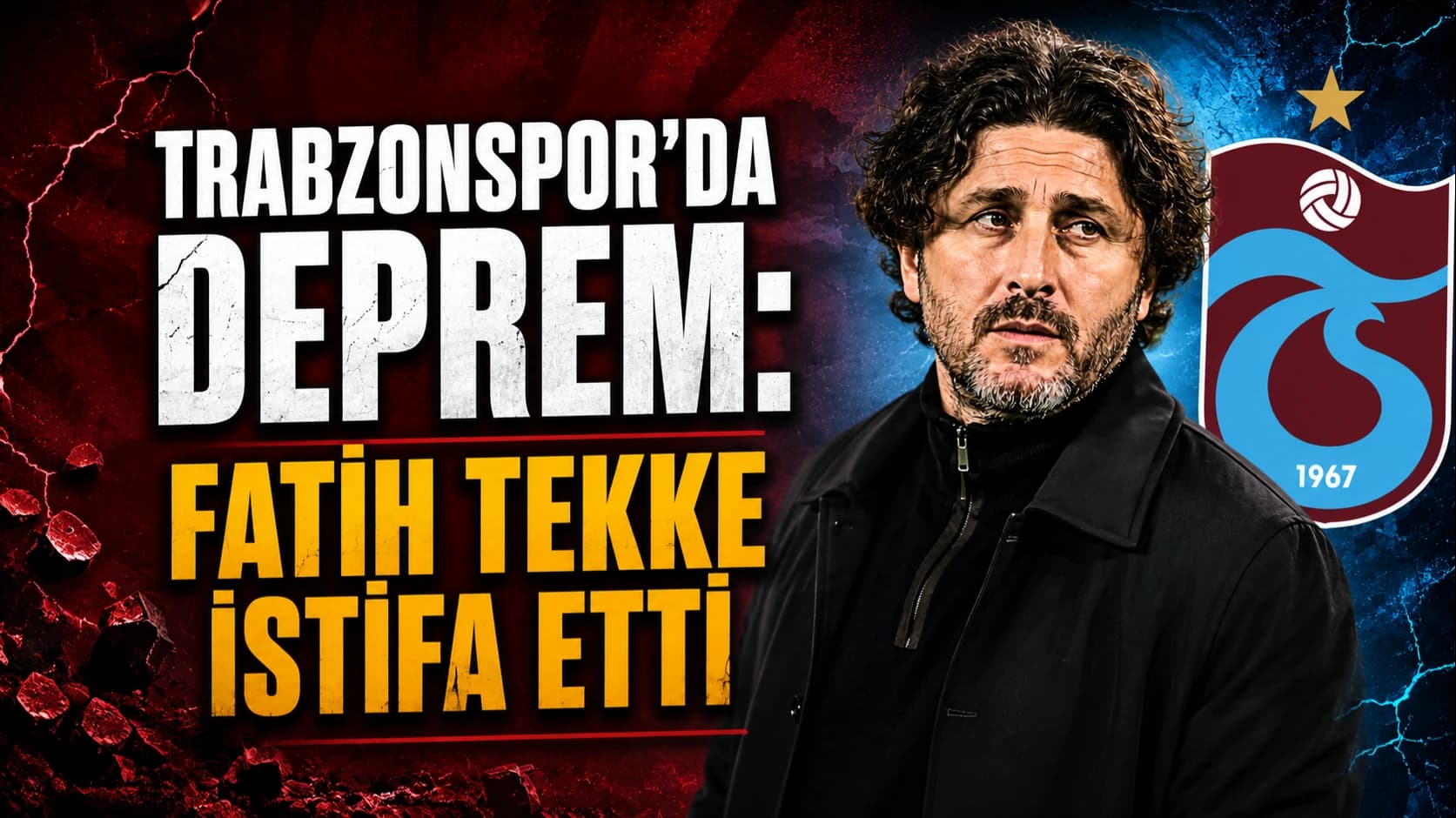 Trabzonspor’da deprem: Fatih Tekke istifa etti