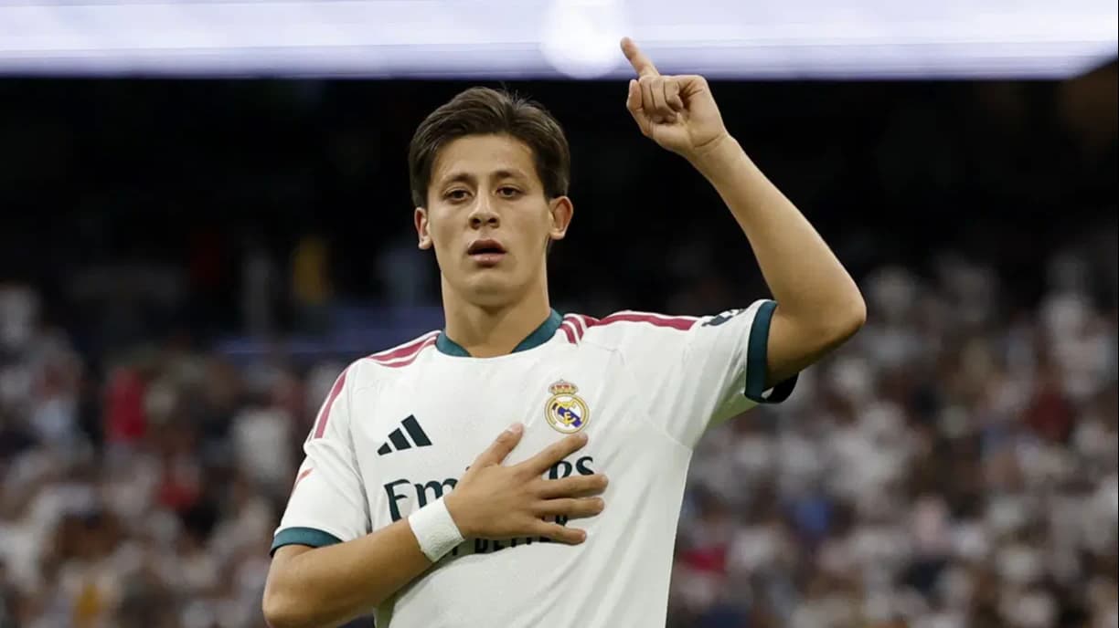 Real Madrid'in farklı galibiyetinde son söz Arda Güler'in