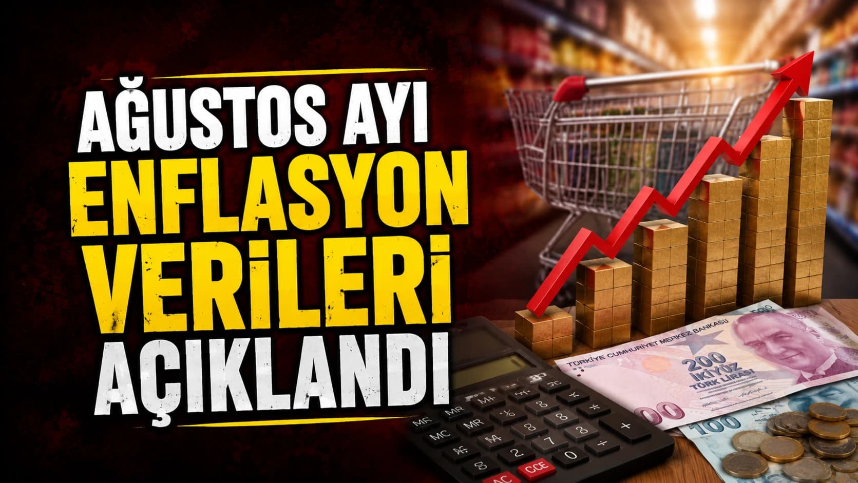 Ağustos ayı enflasyon verileri açıklandı