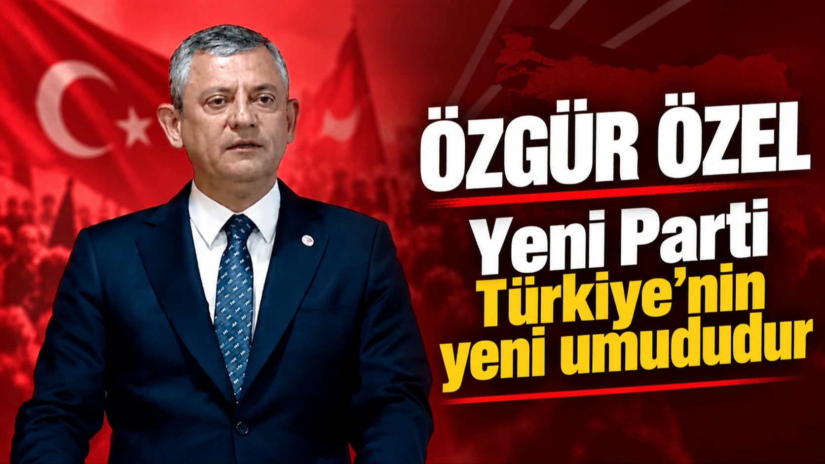 Özgür Özel: Yeni Parti Türkiye’nin yeni umududur