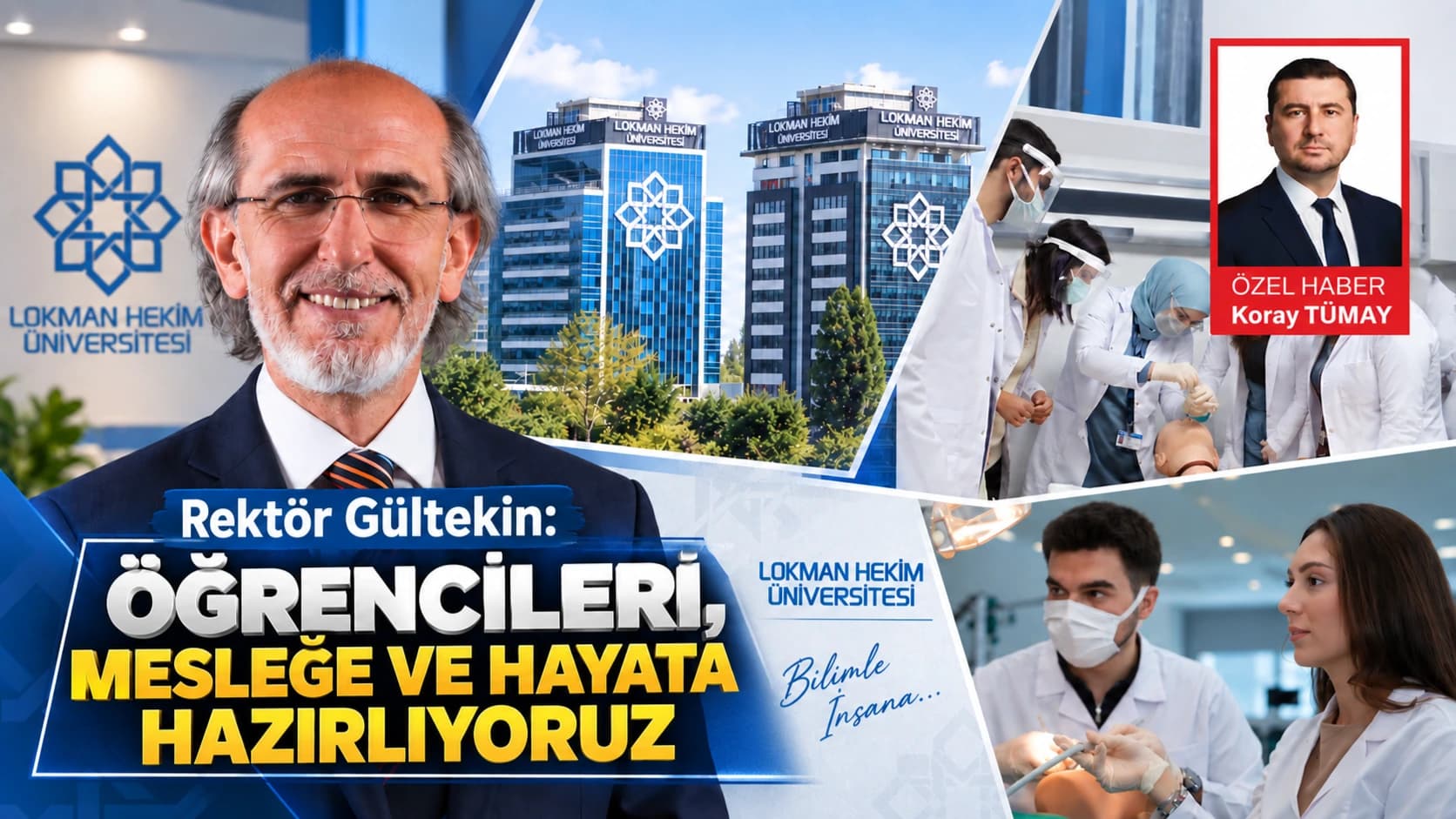 Rektör Gültekin: Öğrencileri, mesleğe ve hayata hazırlıyoruz