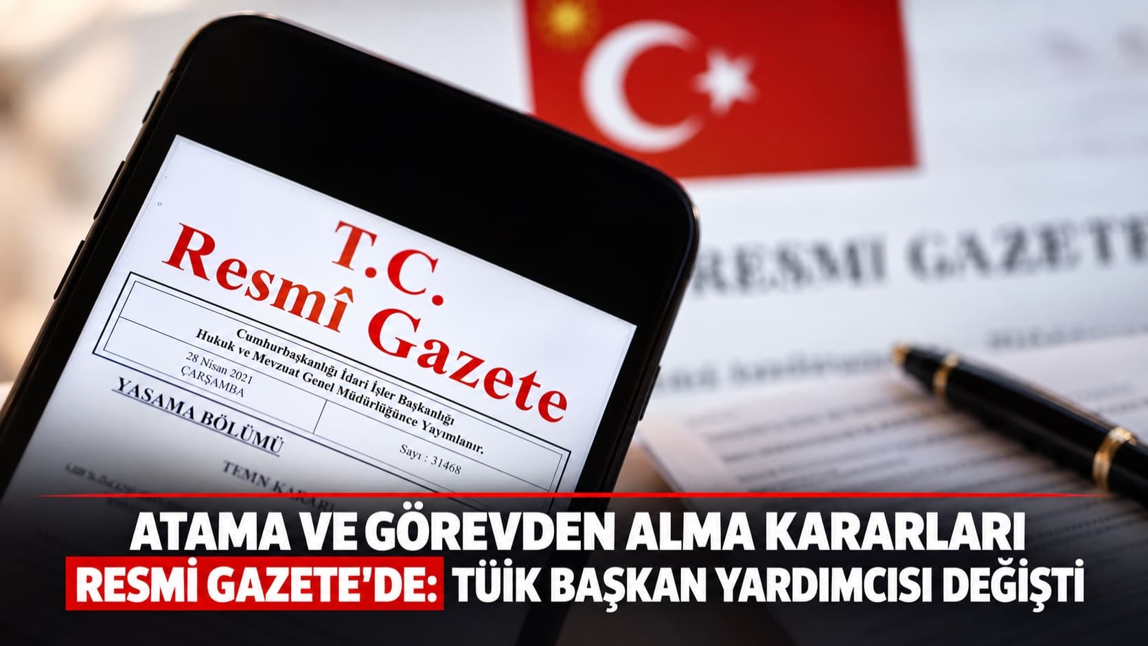 Atama ve görevden alma kararları Resmi Gazete'de: TÜİK Başkan Yardımcısı değişti