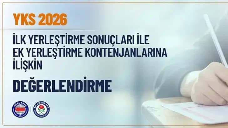 Eğitim-Bir-Sen’den YKS değerlendirmesi