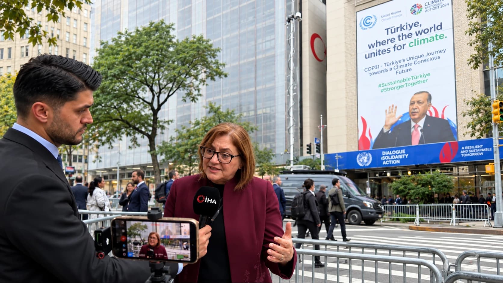 Fatma Şahin’den New York’ta Gaziantep için yatırım mesaisi