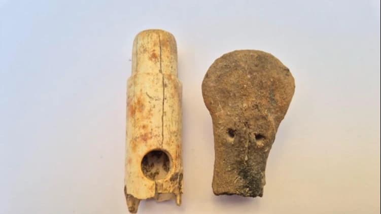 Çanakkale Troya'da 2 bin 800 yıllık ilk müzik aleti bulundu