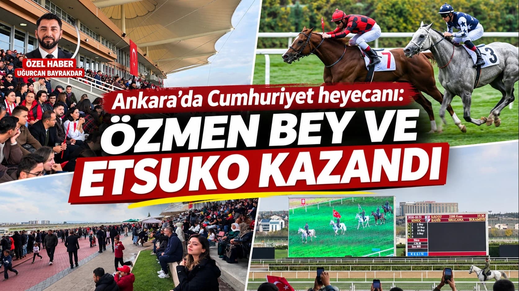 Ankara’da Cumhuriyet heyecanı: Özmen Bey ve Etsuko kazandı