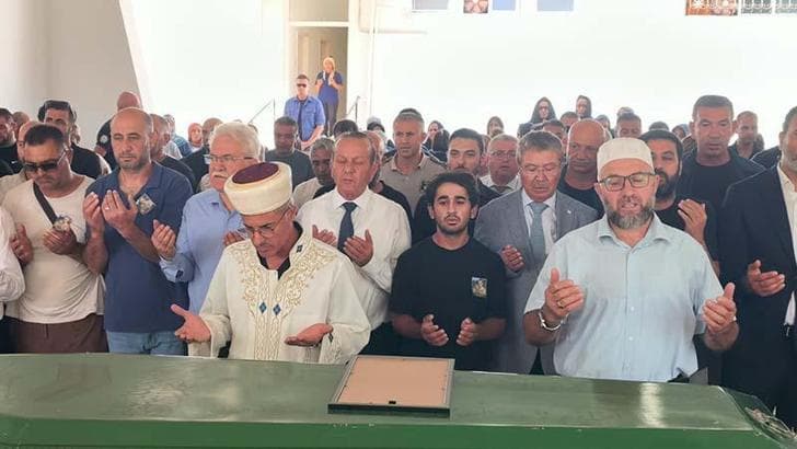 KKTC’deki gemi kazasında hayatını kaybeden İsmail Kurt toprağa verildi