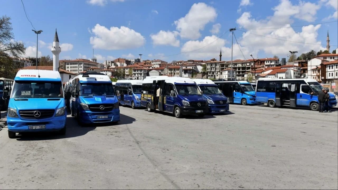 ANKARA’DA ULAŞIMA BİR ZAM DAHA: DOLMUŞLARDA YENİ TARİFE BAŞLIYOR