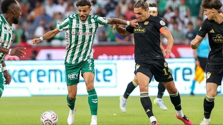 ÇAYKUR RİZESPOR, KONYASPOR DEPLASMANINDAN GALİBİYETLE DÖNDÜ