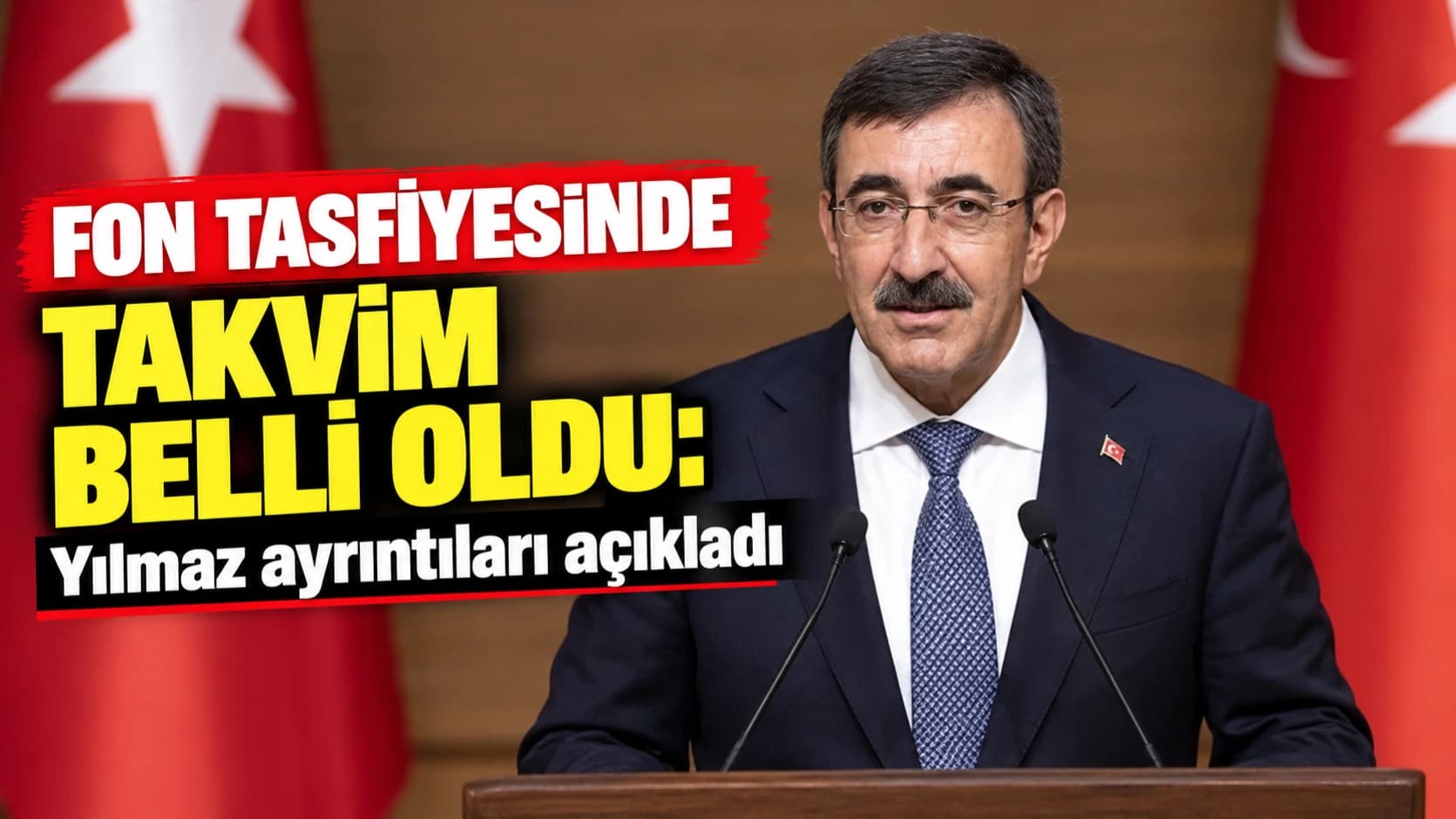 Fon tasfiyesinde takvim belli oldu: Yılmaz, ayrıntıları açıkladı