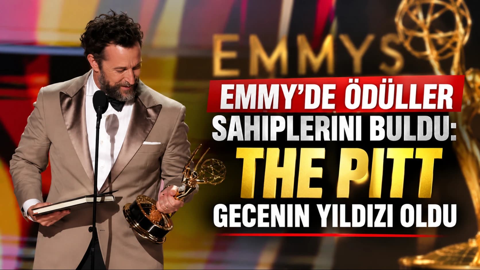 Emmy’de ödüller sahiplerini buldu: The Pitt gecenin yıldızı oldu
