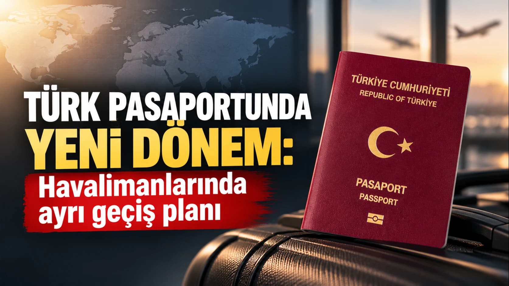 Türk pasaportunda yeni dönem: Havalimanlarında ayrı geçiş planı