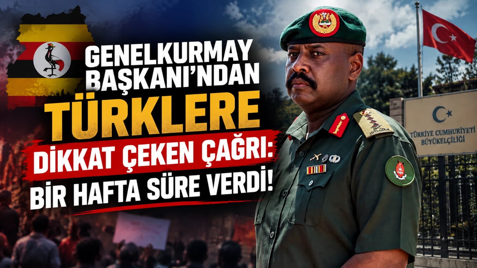 Genelkurmay Başkanı’ndan Türklere dikkat çeken küstah çağrı: Bir hafta süre verdi!