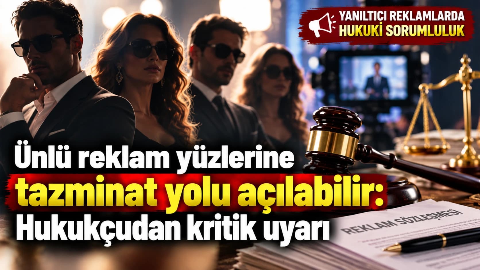 Ünlü reklam yüzlerine tazminat yolu açılabilir: Hukukçudan kritik uyarı
