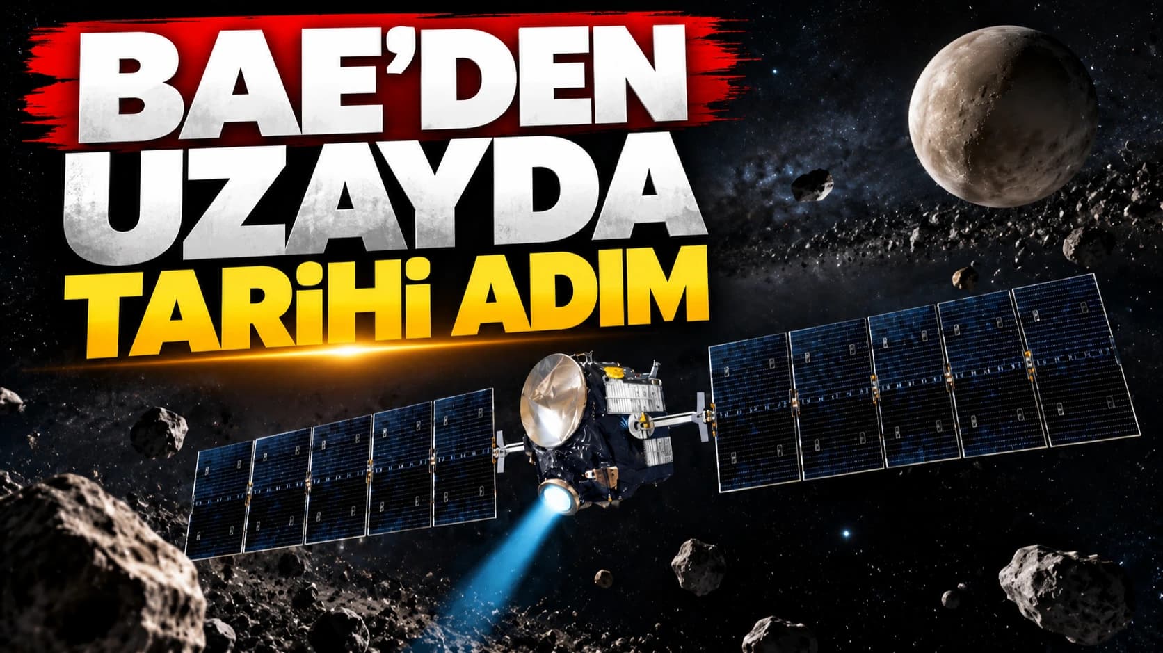 BAE'den uzayda tarihi adım
