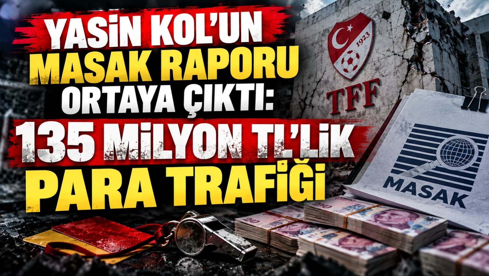 Yasin Kol'un MASAK raporu ortaya çıktı: 135 milyon TL'lik para trafiği