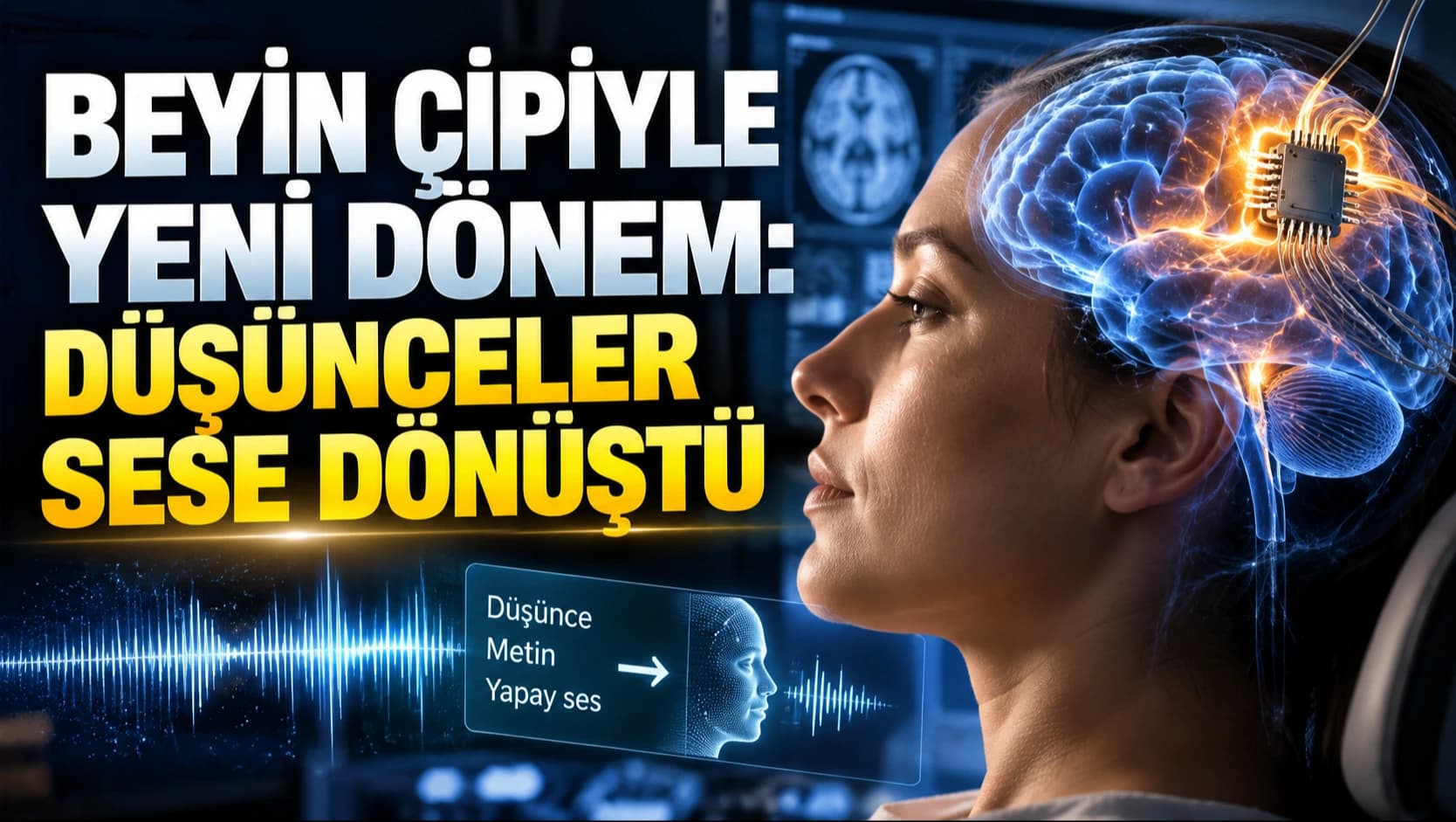Beyin çipiyle yeni dönem: Düşünceler sese dönüştü