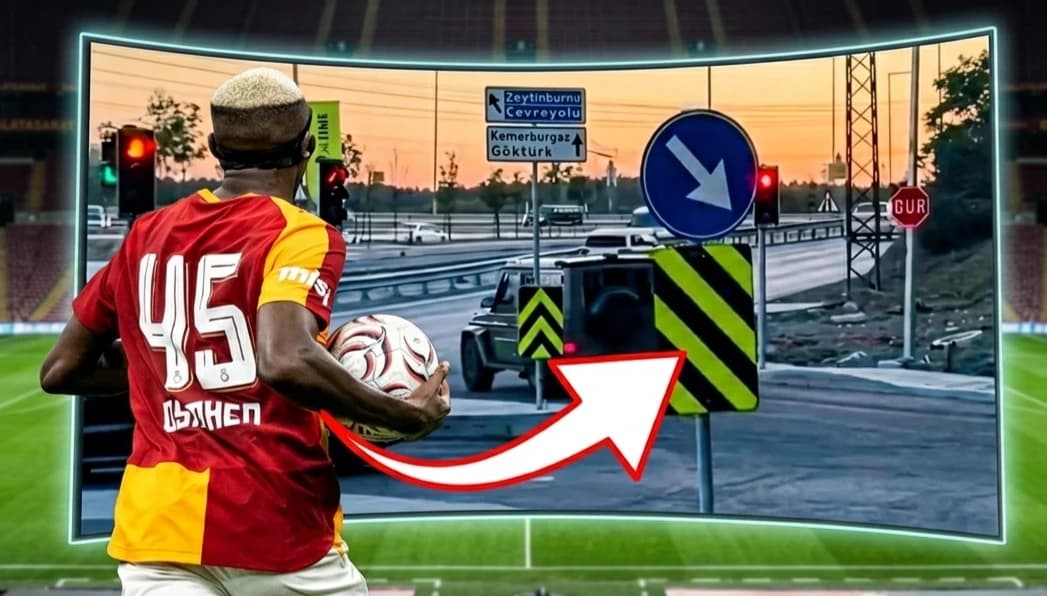 NİJERYALI GOLCÜ TRAFİKTE KURAL DİNLEMEDİ: 5 BİN TL ÖDEYECEK