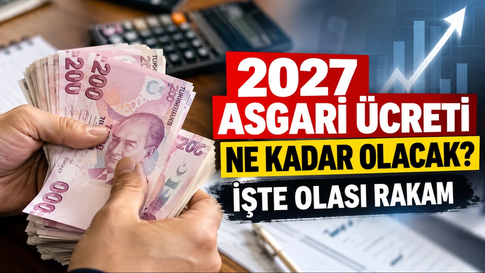 2027 asgari ücreti ne kadar olacak? İşte olası rakam