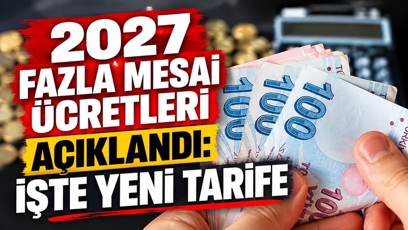 2027 fazla mesai ücretleri açıklandı: İşte yeni tarife