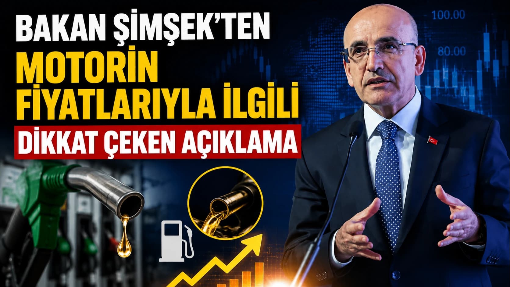 BAKAN ŞİMŞEK’TEN MOTORİN FİYATLARIYLA İLGİLİ DİKKAT ÇEKEN AÇIKLAMA