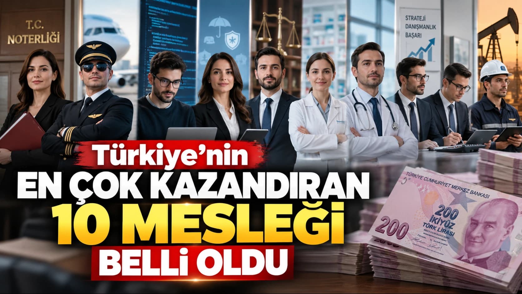 Türkiye’nin en çok kazandıran 10 mesleği belli oldu