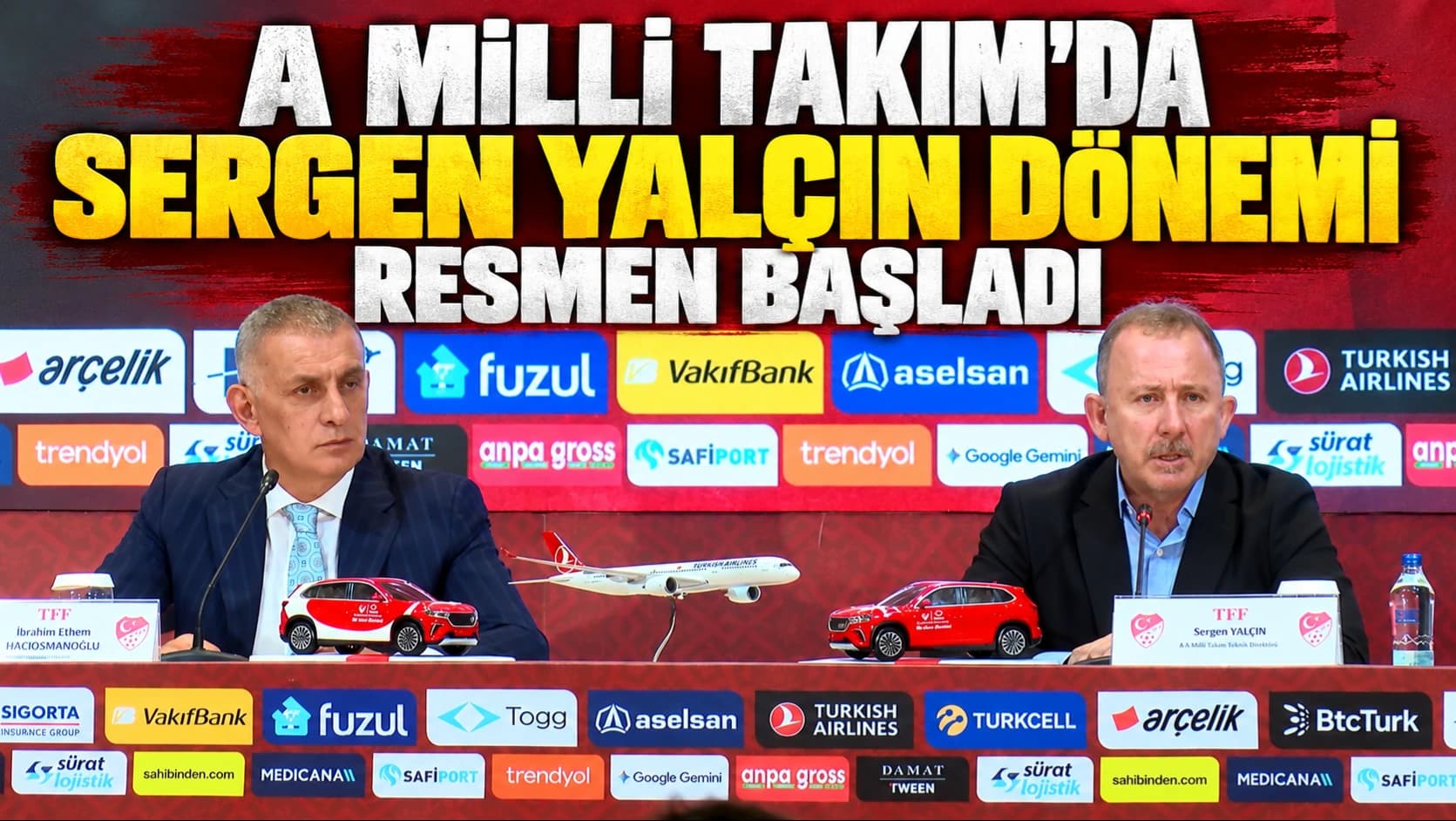 A Milli Takım'da Sergen Yalçın dönemi resmen başladı