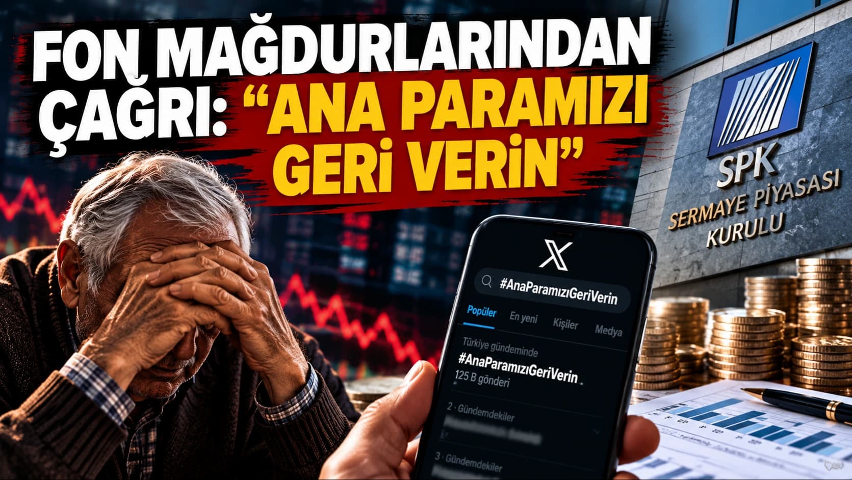 Fon mağdurlarından çağrı: “Ana paramızı geri verin”