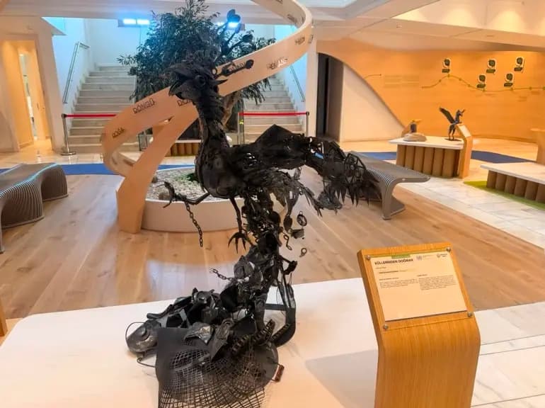 SIFIR ATIK SANAT YARIŞMASI’NDA ÖDÜLLER SAHİPLERİNİ BULDU