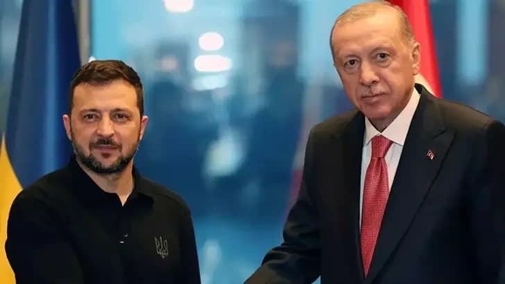 Zelenskiy'den Cumhurbaşkanı Erdoğan'a teşekkür