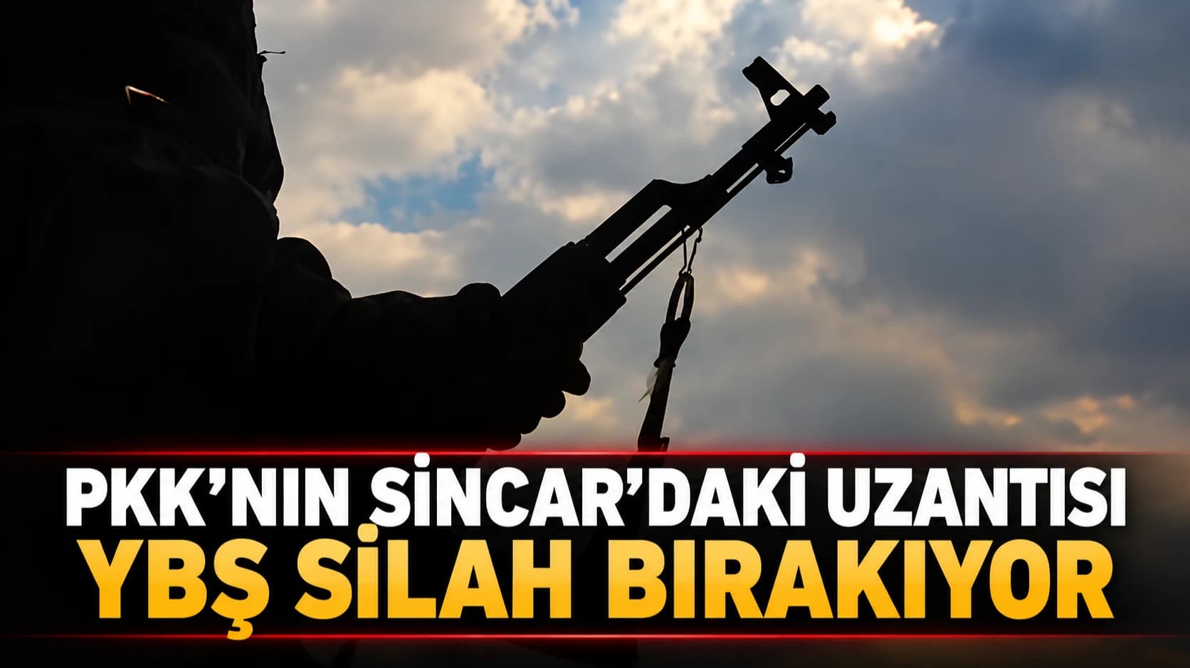 PKK'nın Sincar'daki uzantısı YBŞ silah bırakıyor!