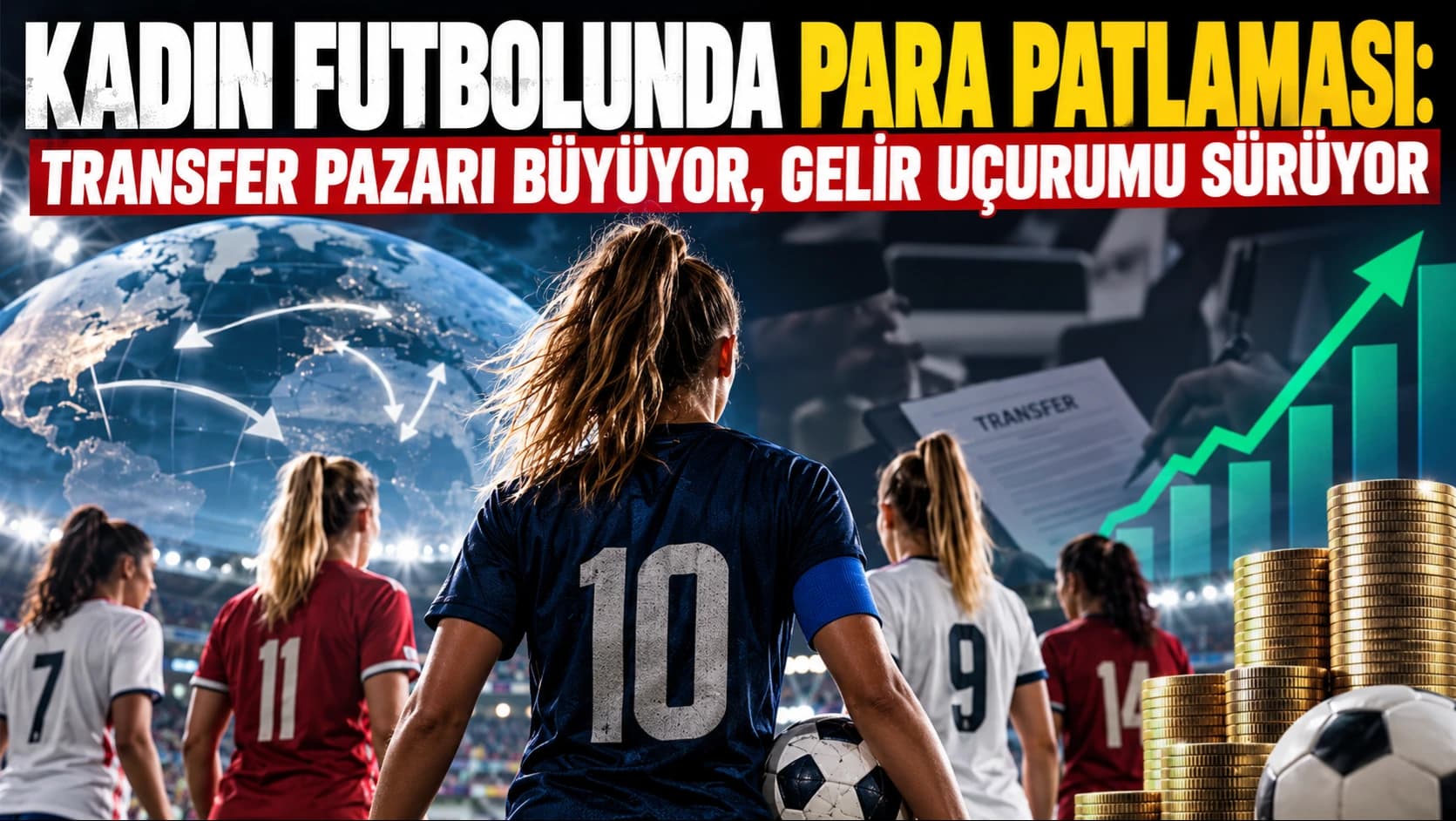 Kadın futbolunda para patlaması: Transfer pazarı büyüyor