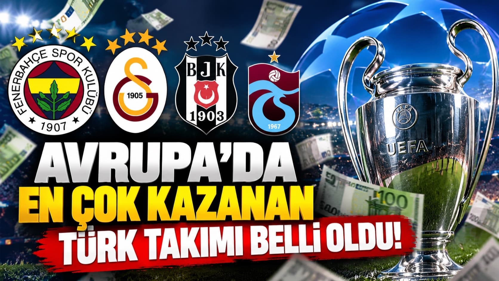 Avrupa’da en çok kazanan Türk takımı belli oldu!