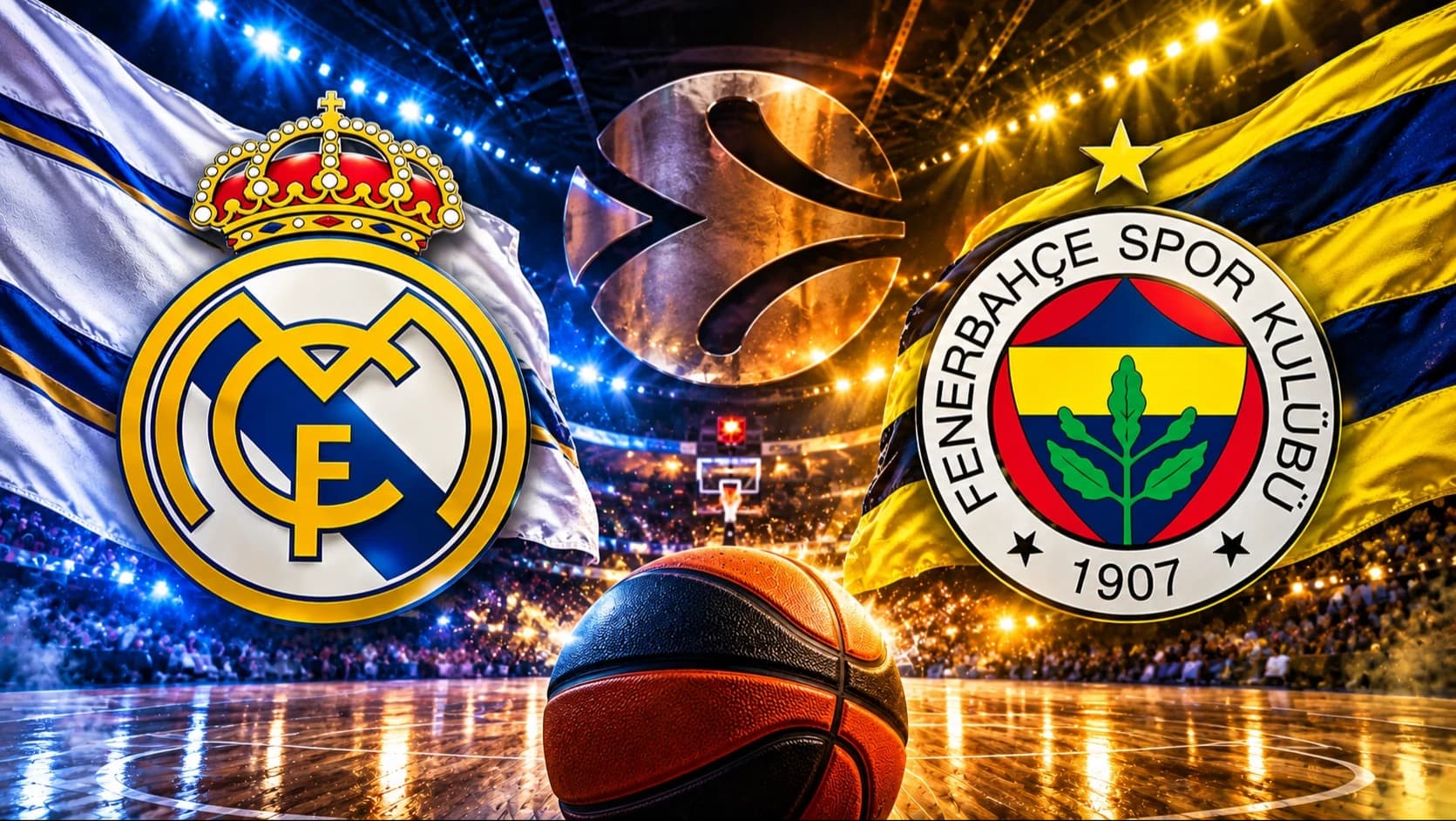 Real Madrid, Fenerbahçe Tarfin'i 95-76 mağlup etti