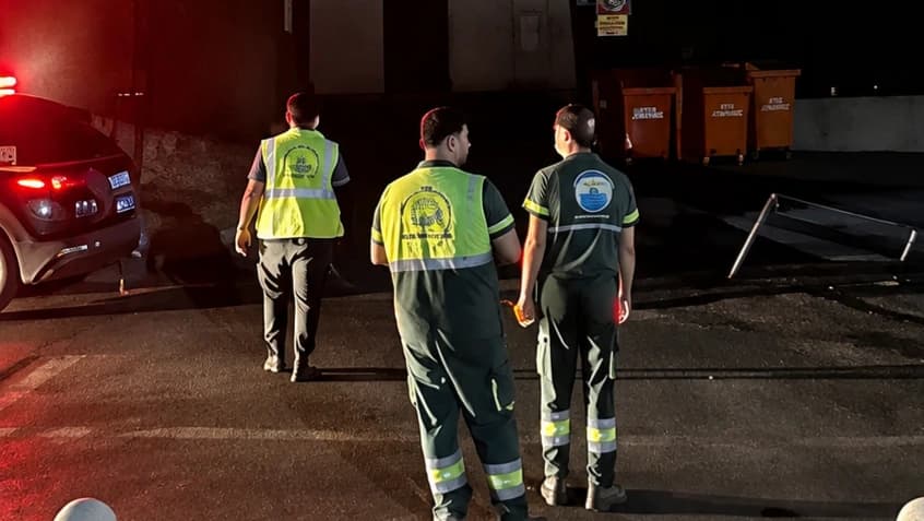 Sarıyer'de hastane bahçesinde polise demir sopalı saldırı