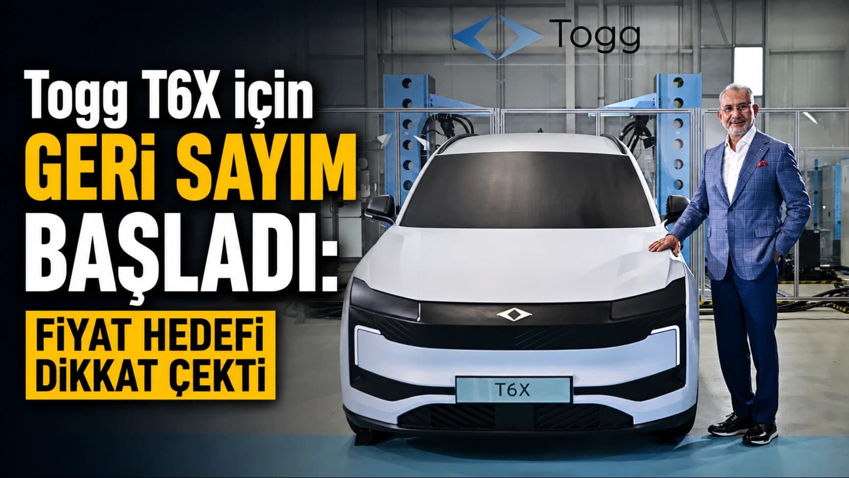 Togg T6X için geri sayım başladı: Fiyat hedefi dikkat çekti