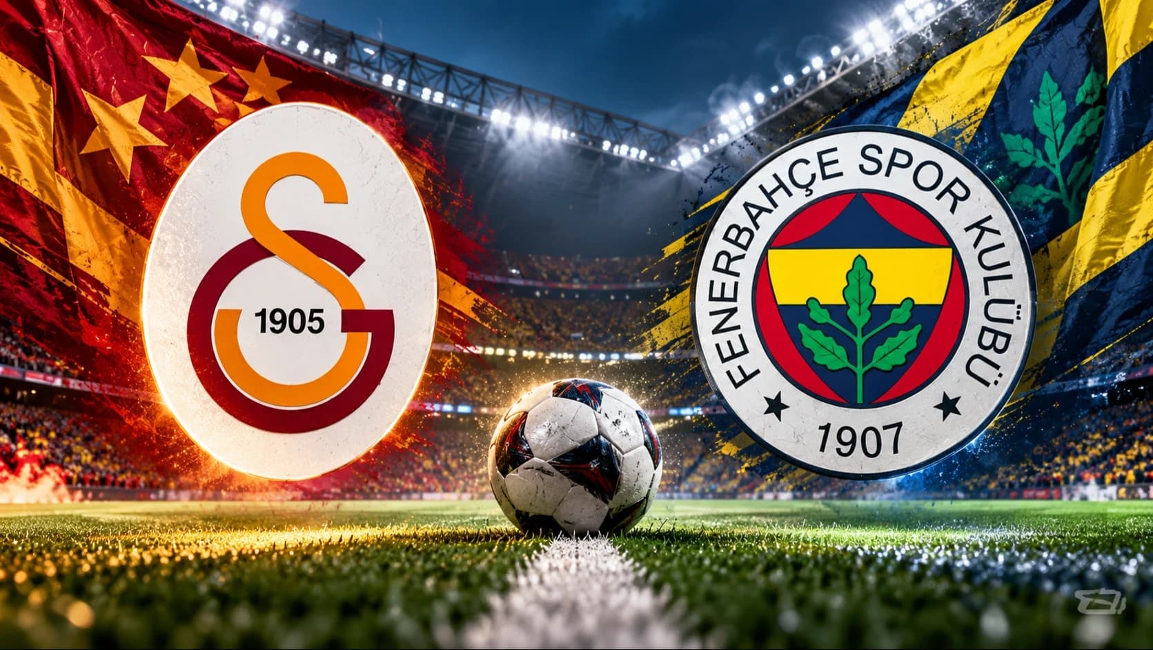 Galatasaray-Fenerbahçe maçı saat kaçta, hangi kanalda?