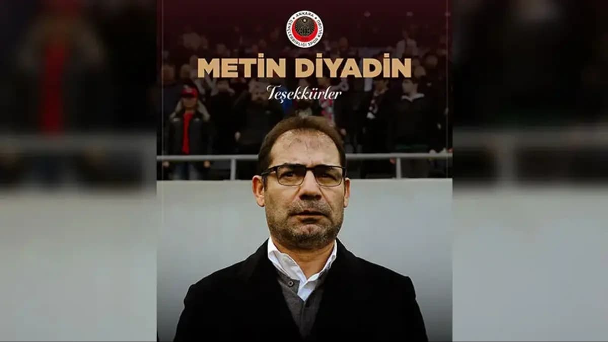 Gençlerbirliği'nde Metin Diyadin dönemi sona erdi