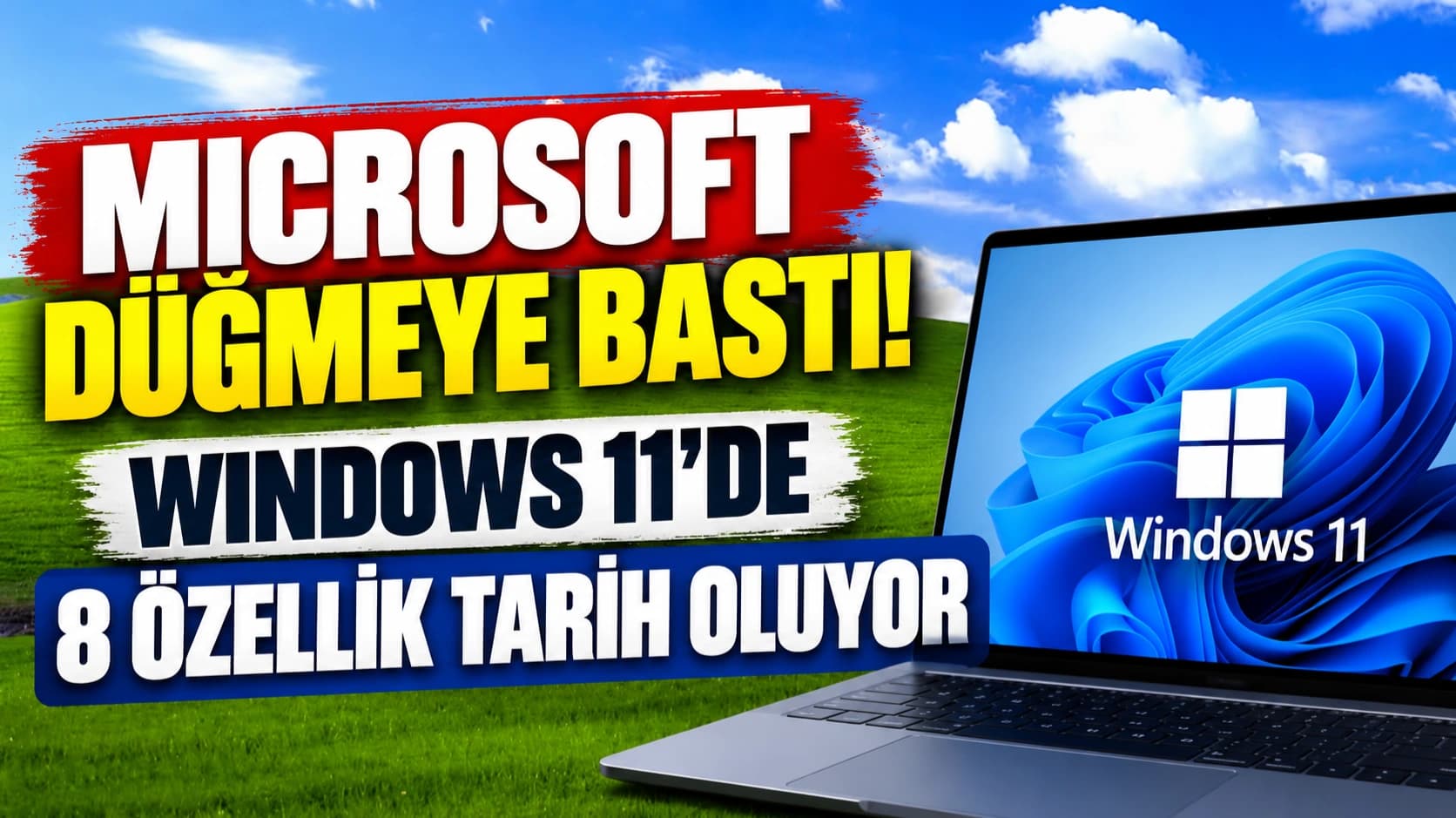 Microsoft düğmeye bastı! Windows 11’de 8 özellik tarih oluyor