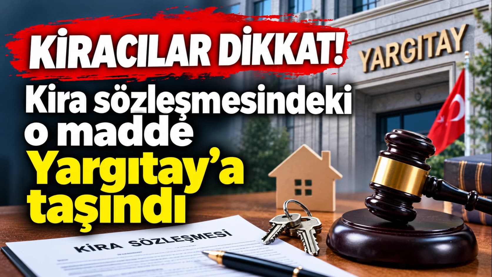 Kiracılar dikkat!: Kira sözleşmesindeki o madde Yargıtay’a taşındı