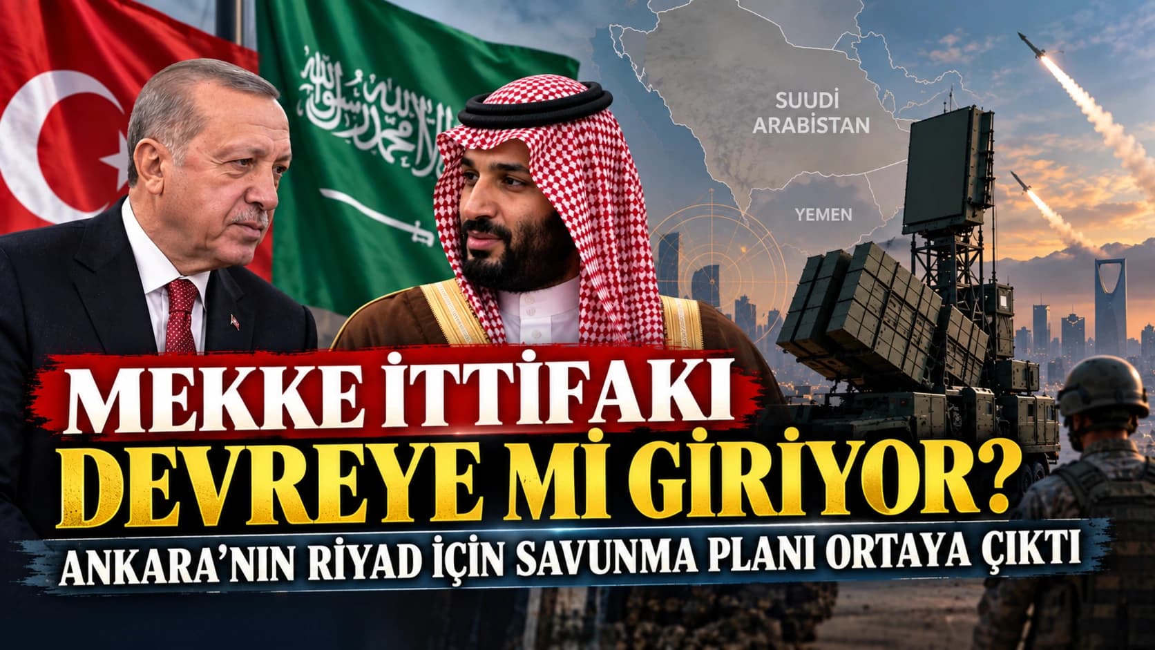 Mekke İttifakı devreye mi giriyor? Ankara'nın Riyad için savunma planı ortaya çıktı