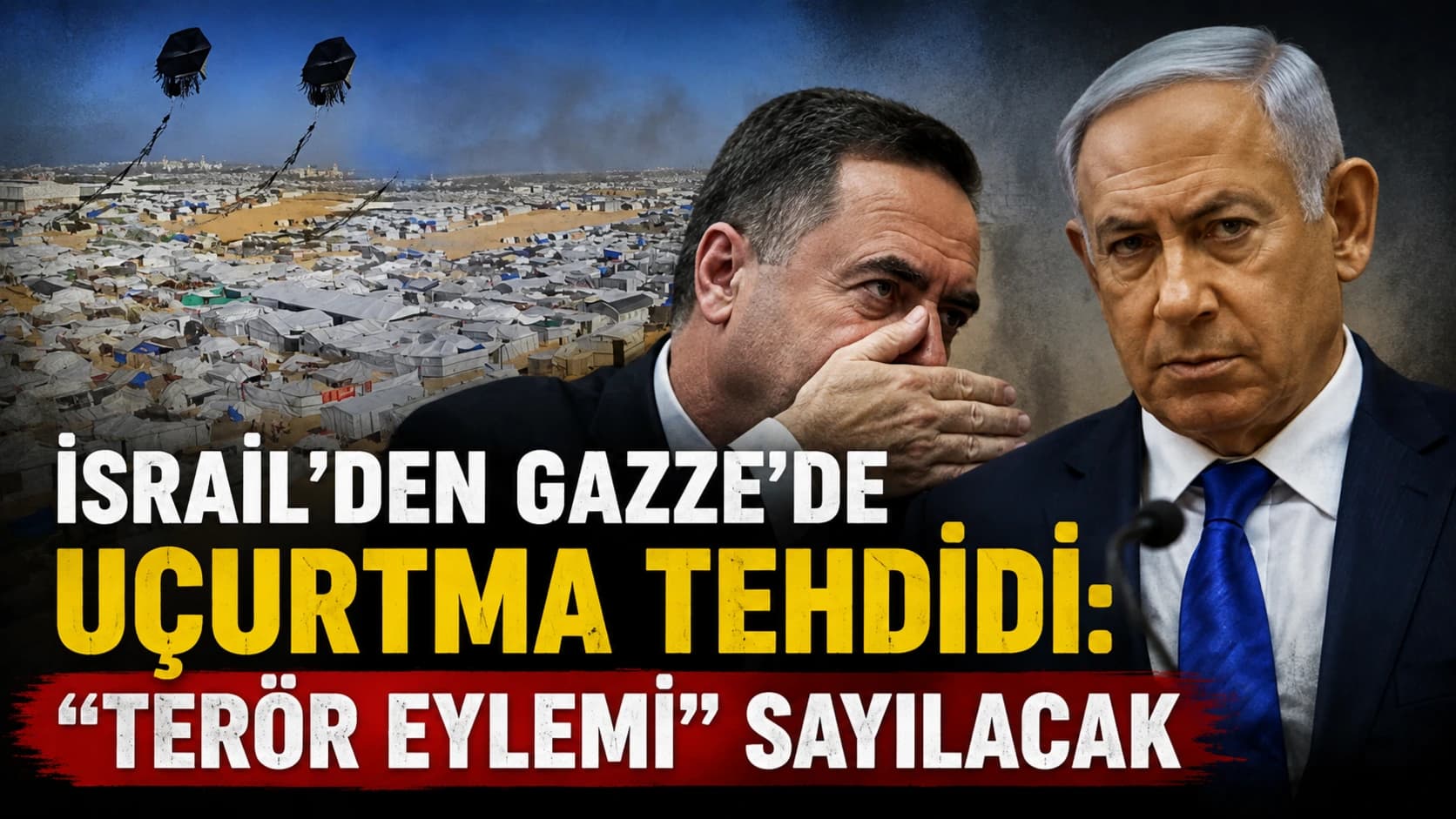 İsrail’den Gazze’de uçurtma tehdidi: “Terör eylemi” sayılacak