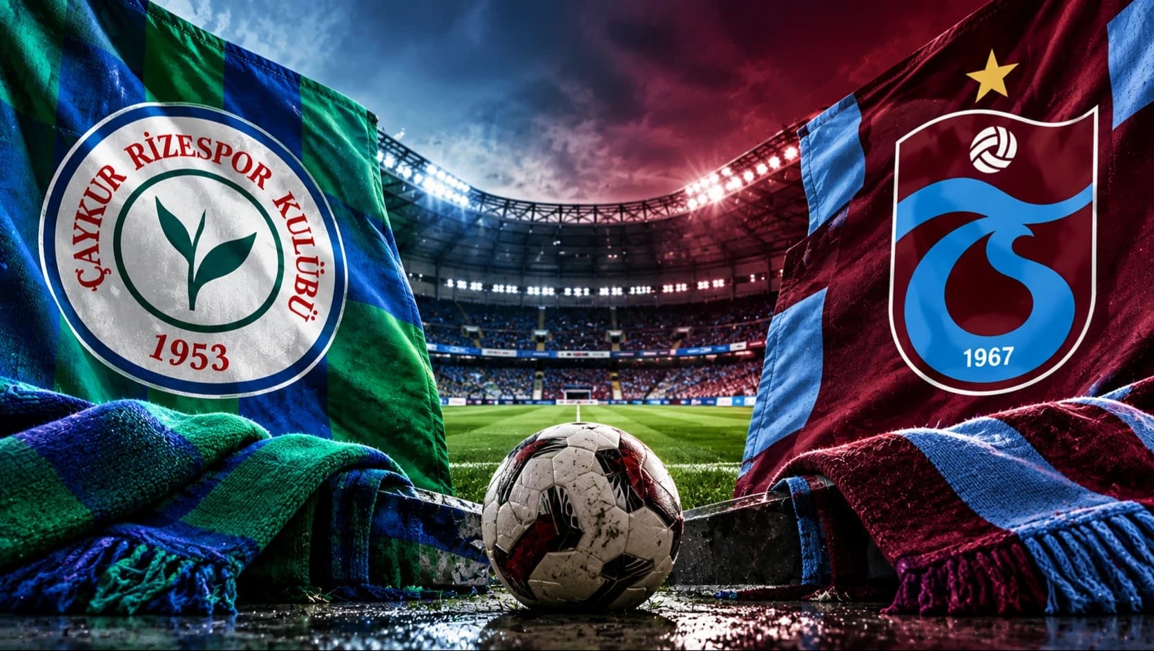 Çaykur Rizespor-Trabzonspor maçı ne zaman, saat kaçta, hangi kanalda?