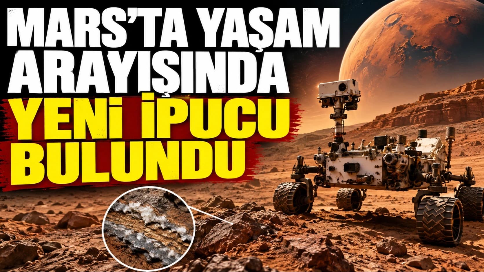 Mars’ta yaşam arayışında yeni ipucu bulundu
