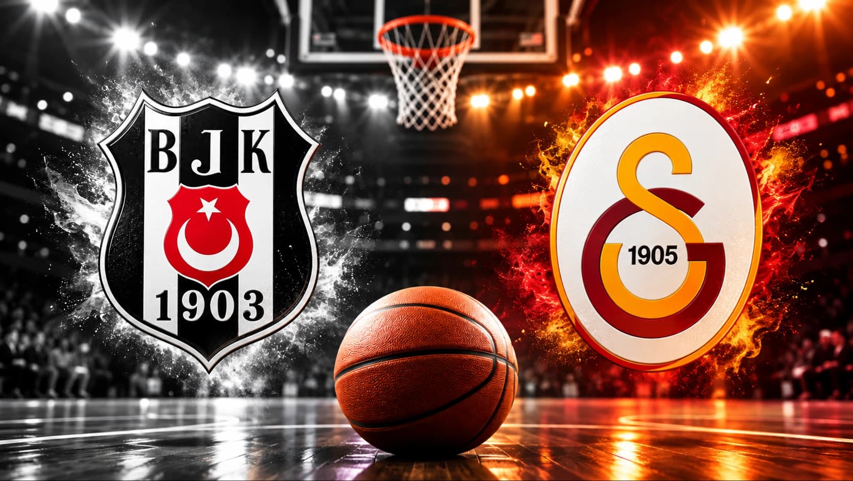 Beşiktaş, Galatasaray'ı derbide 83-80 mağlup etti
