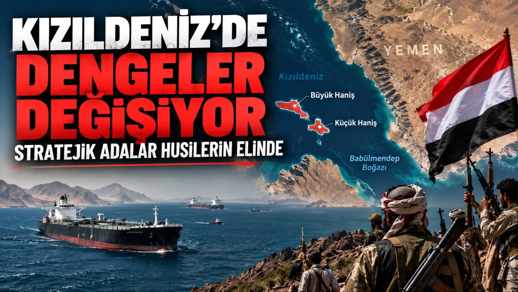 Kızıldeniz'de dengeler değişiyor: Stratejik adalar Husilerin elinde