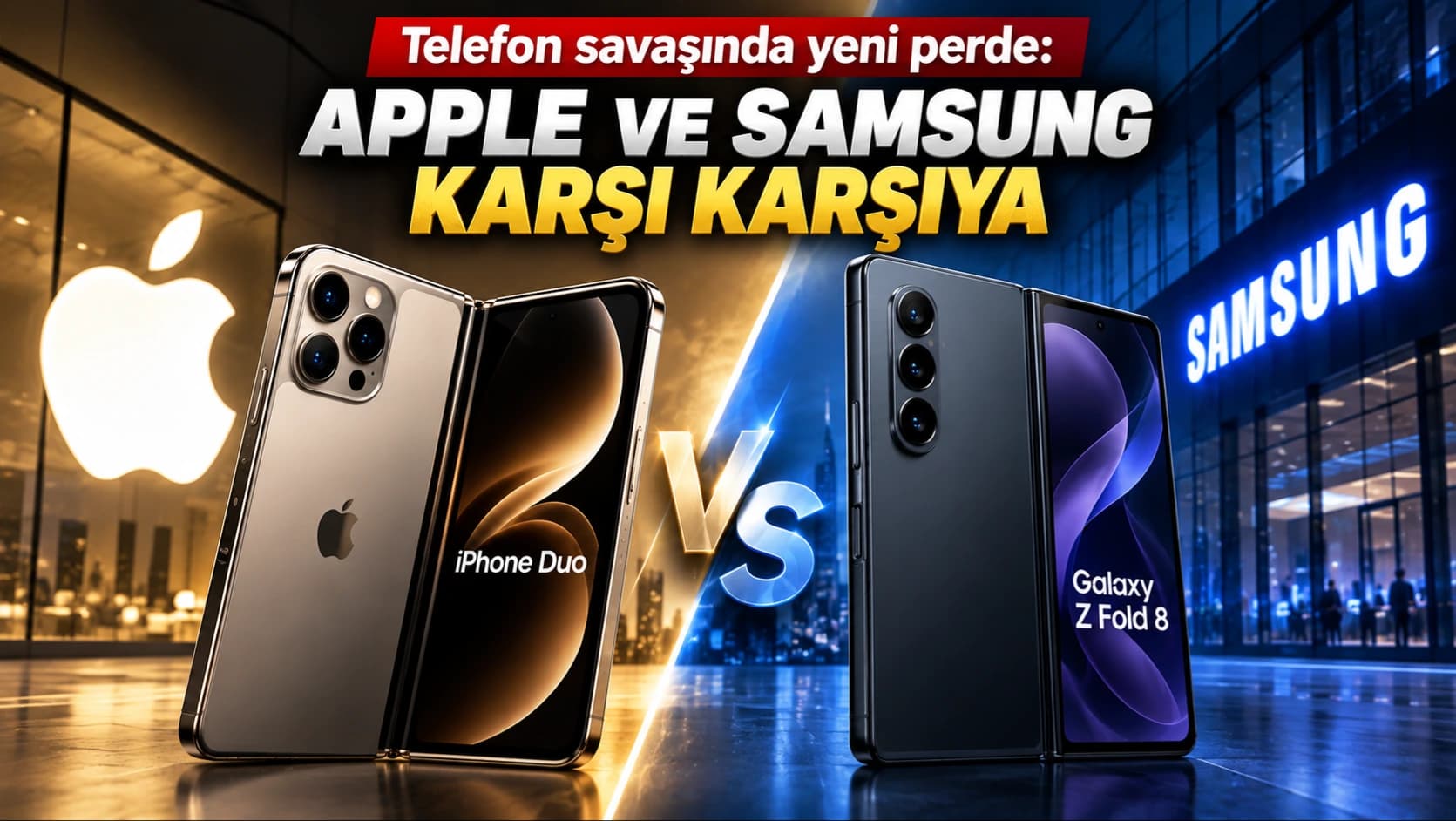 Telefon savaşında yeni perde: Apple ve Samsung karşı karşıya